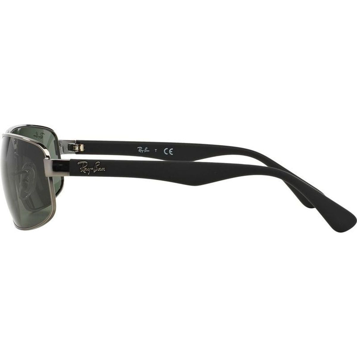 RB3445, Gunmetal/Green Lenses 61 Eye Size