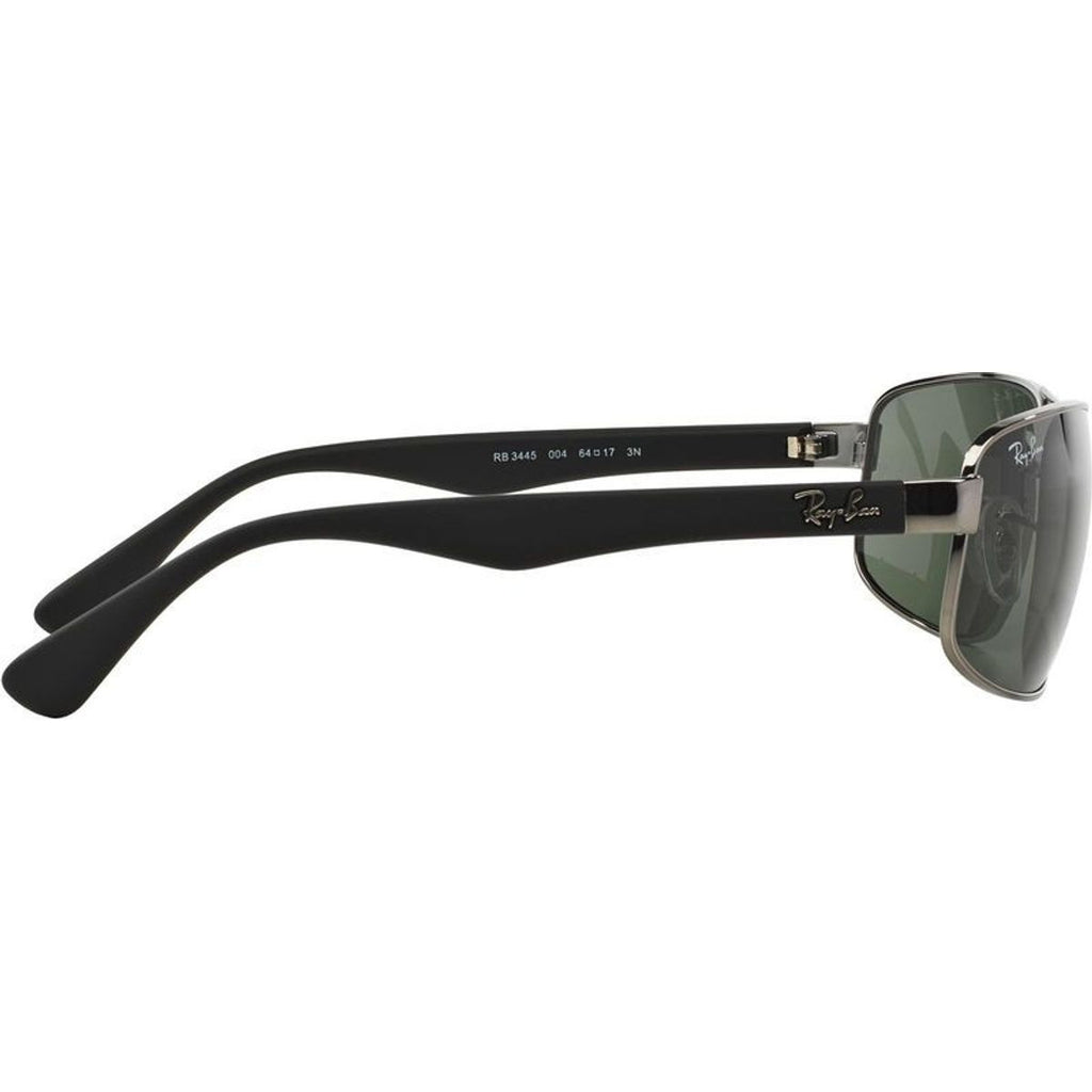RB3445, Gunmetal/Green Lenses 61 Eye Size