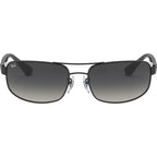 RB3445, Matte Black/Grey Gradient Lenses 61 Eye Size