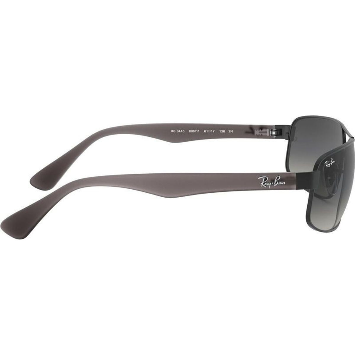 RB3445, Matte Black/Grey Gradient Lenses 61 Eye Size