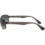 RB3445, Matte Black/Grey Gradient Lenses 61 Eye Size