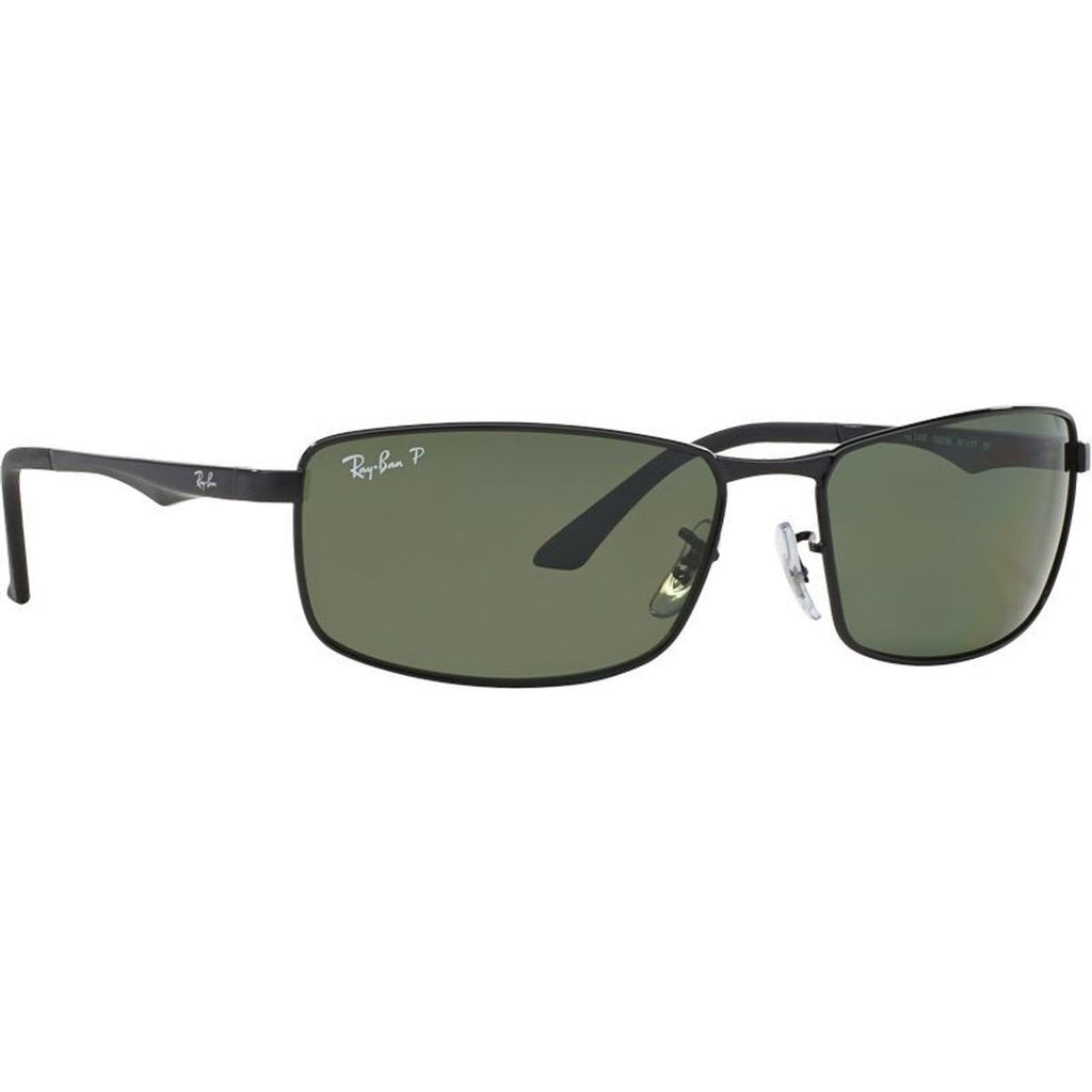 RB3498, Black/Green Polarised Lenses 61 Eye Size