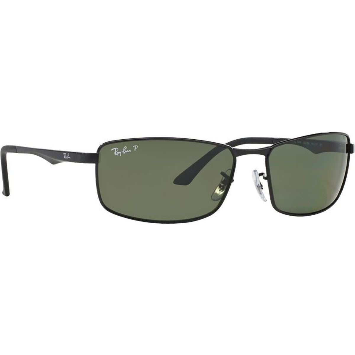 RB3498, Black/Green Polarised Lenses 61 Eye Size