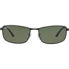 RB3498, Black/Green Polarised Lenses 61 Eye Size