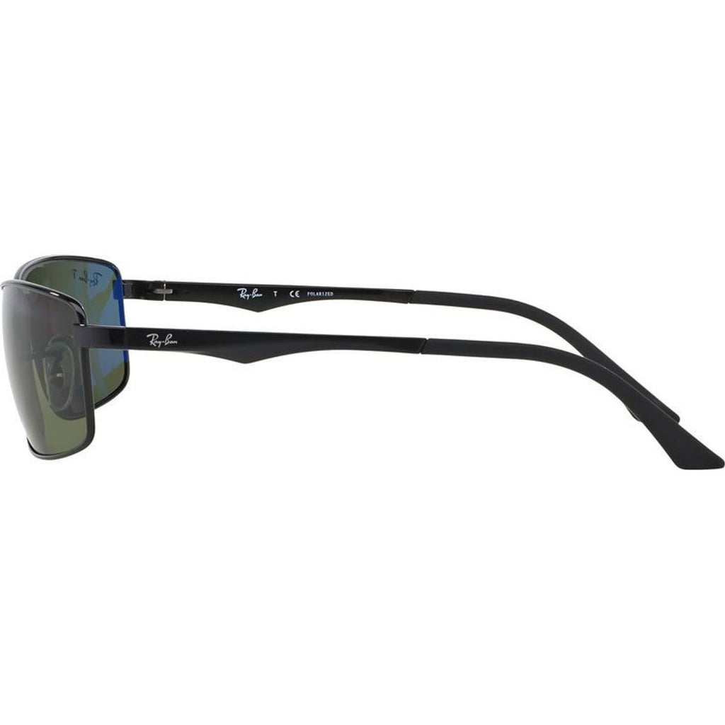 RB3498, Black/Green Polarised Lenses 61 Eye Size