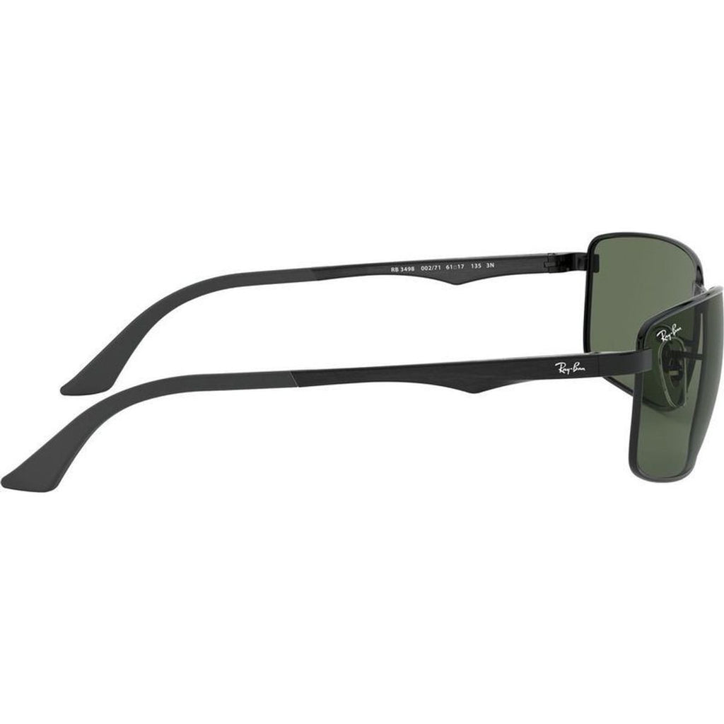 RB3498, Black/Dark Green Lenses 61 Eye Size