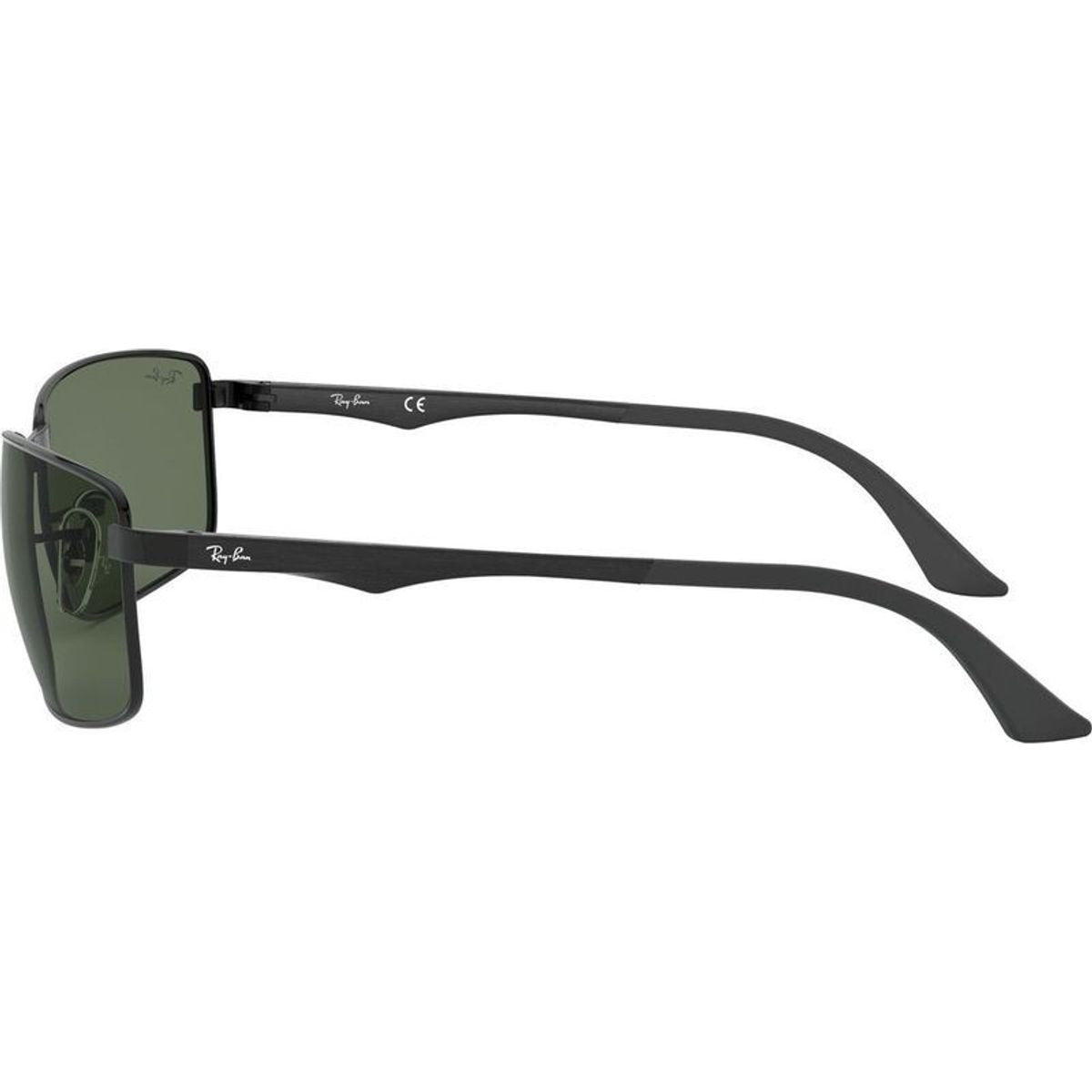 RB3498, Black/Dark Green Lenses 61 Eye Size