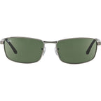 RB3498, Gunmetal/Dark Green Lenses 61 Eye Size