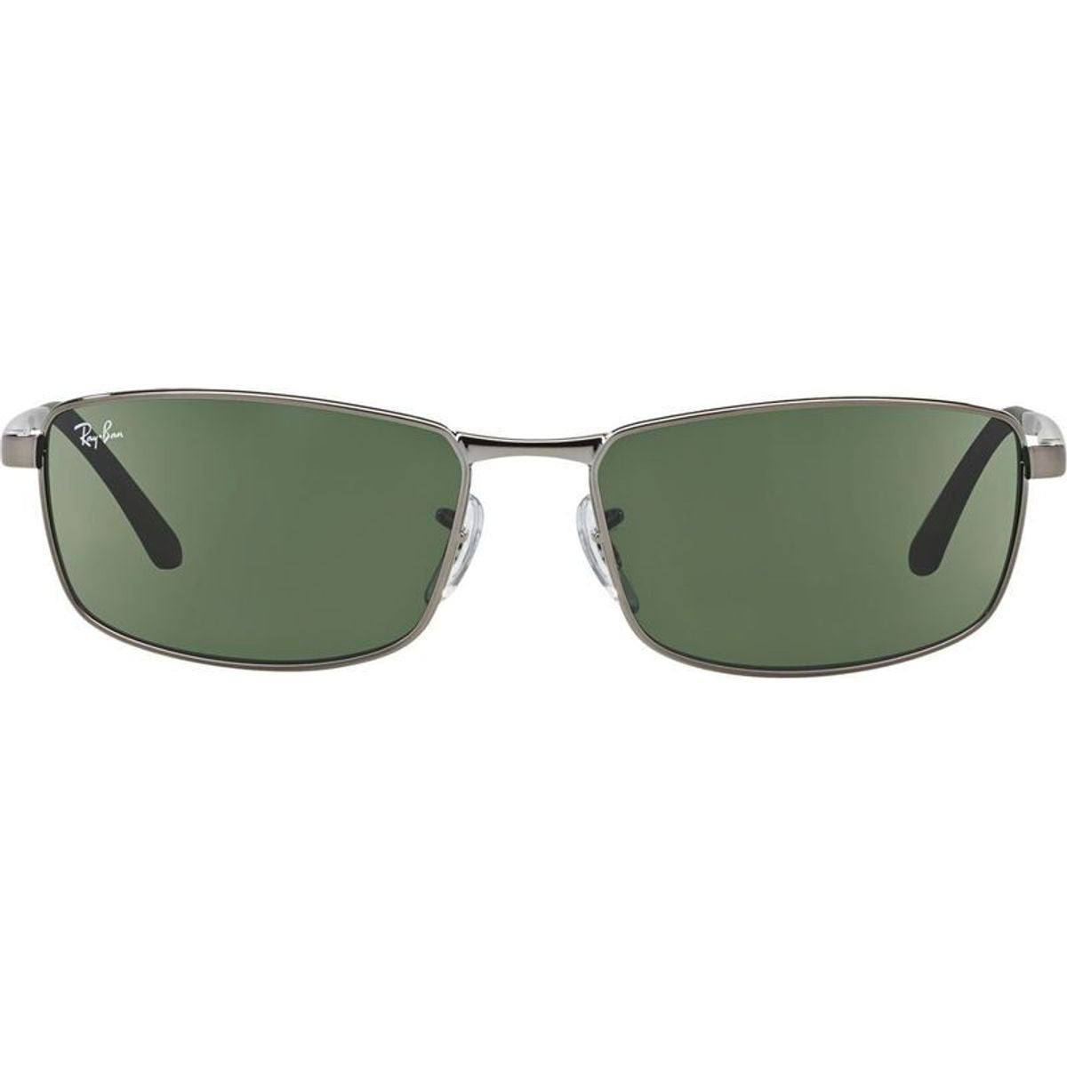 RB3498, Gunmetal/Dark Green Lenses 61 Eye Size