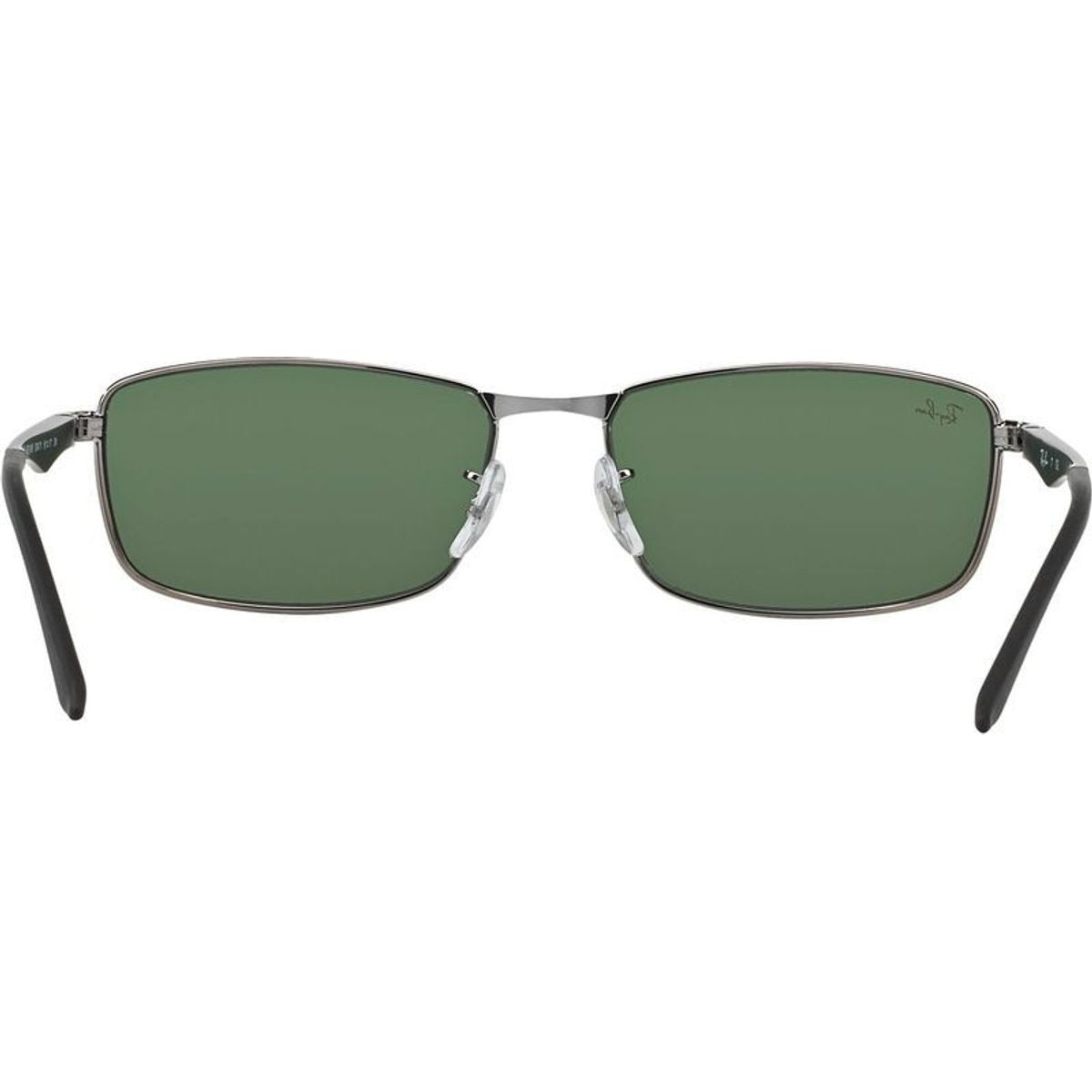 RB3498, Gunmetal/Dark Green Lenses 61 Eye Size