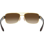 RB3522, Arista/Brown Gradient Lenses