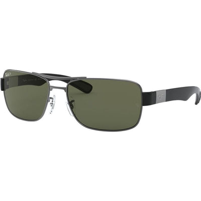 RB3522, Gunmetal/Green Polarised Lenses