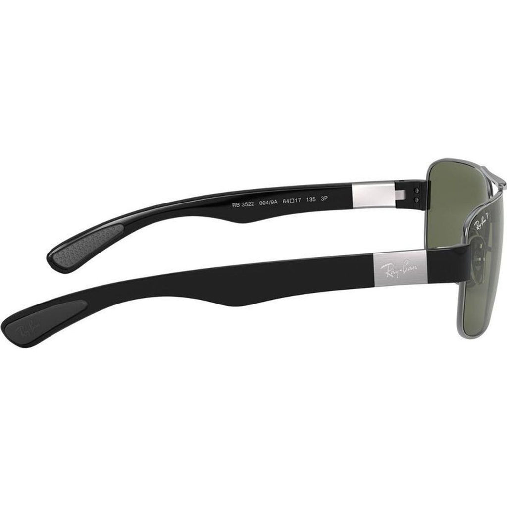 RB3522, Gunmetal/Green Polarised Lenses