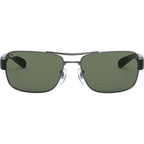 RB3522, Gunmetal/Green Lenses