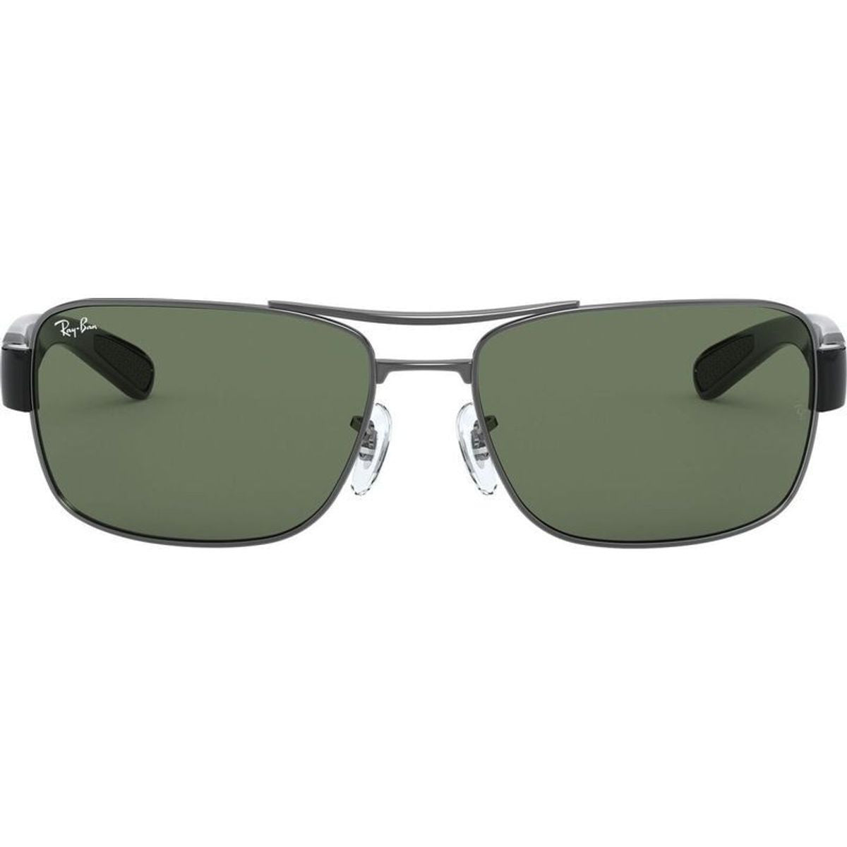 RB3522, Gunmetal/Green Lenses