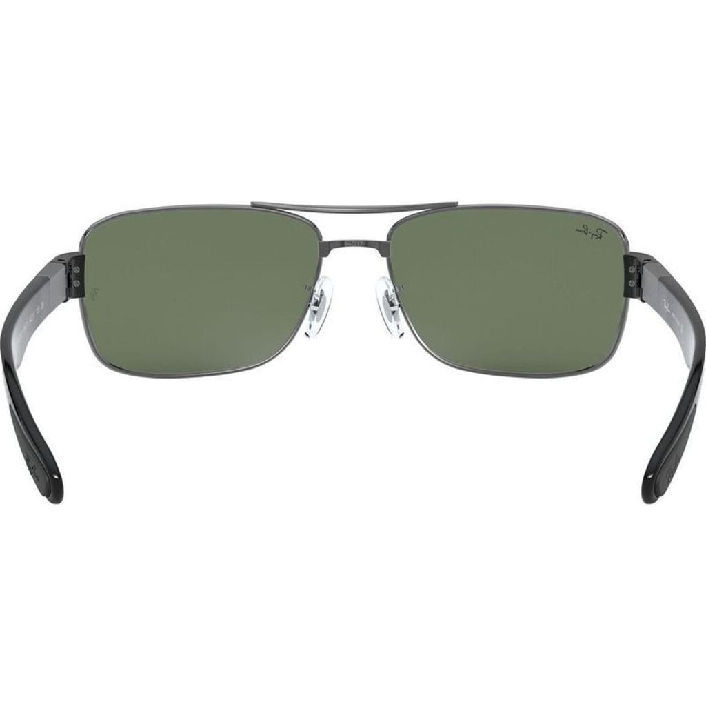 RB3522, Gunmetal/Green Lenses
