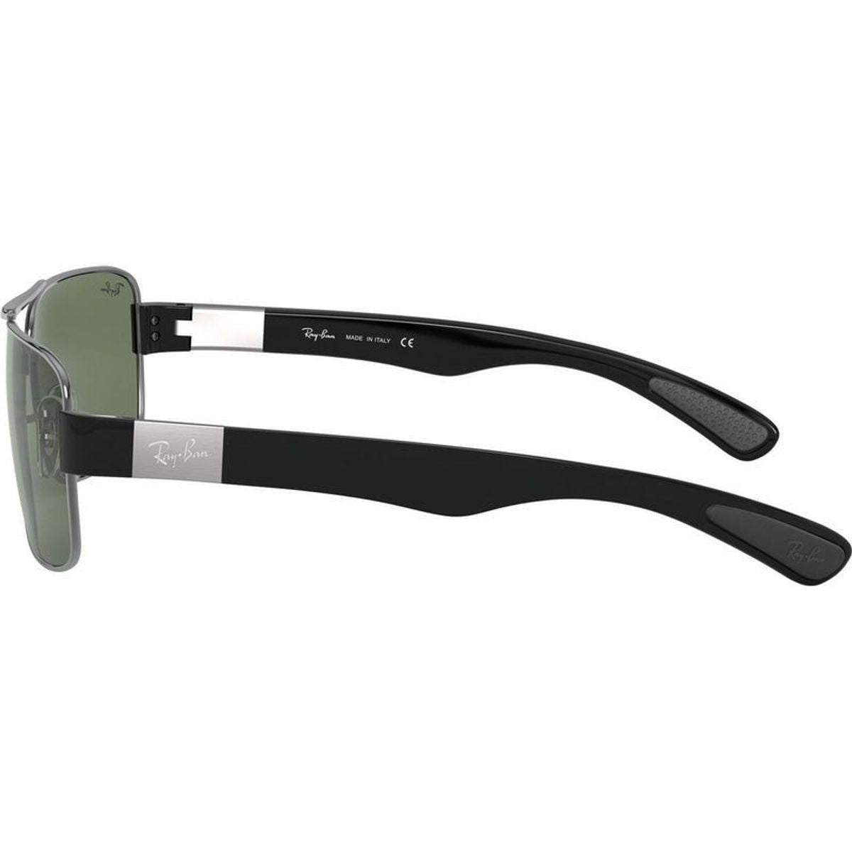 RB3522, Gunmetal/Green Lenses
