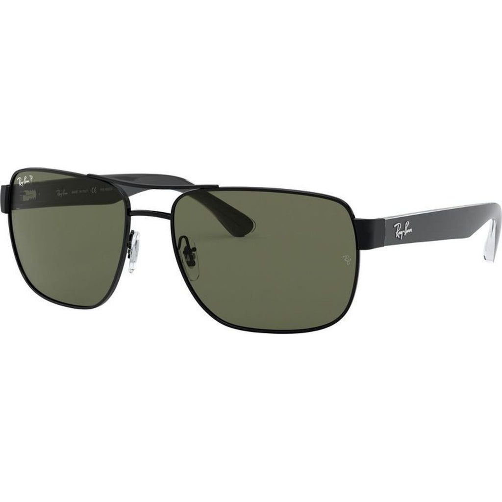 RB3530, Black/Green Polarised Lenses