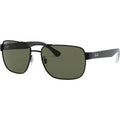 RB3530, Black/Green Polarised Lenses