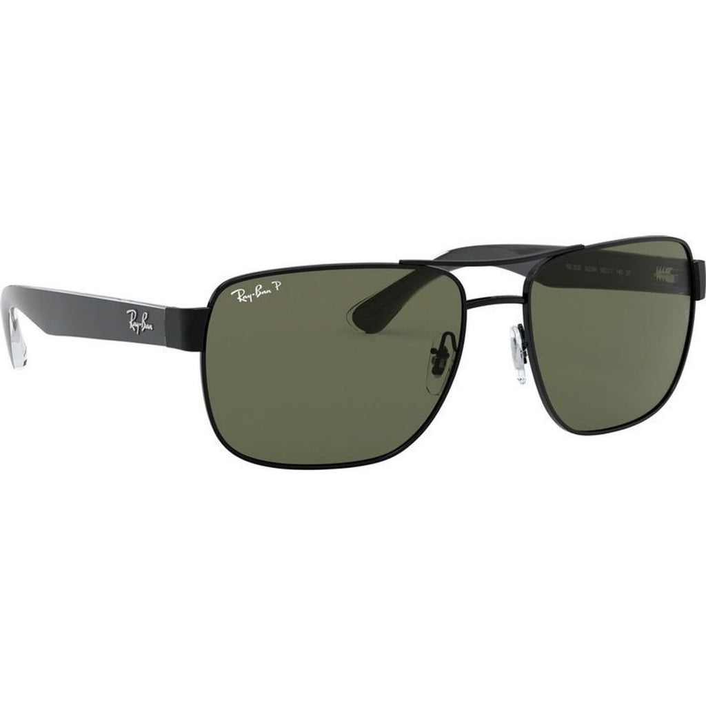 RB3530, Black/Green Polarised Lenses