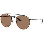 RB3647N, Black/Brown Glass Lenses