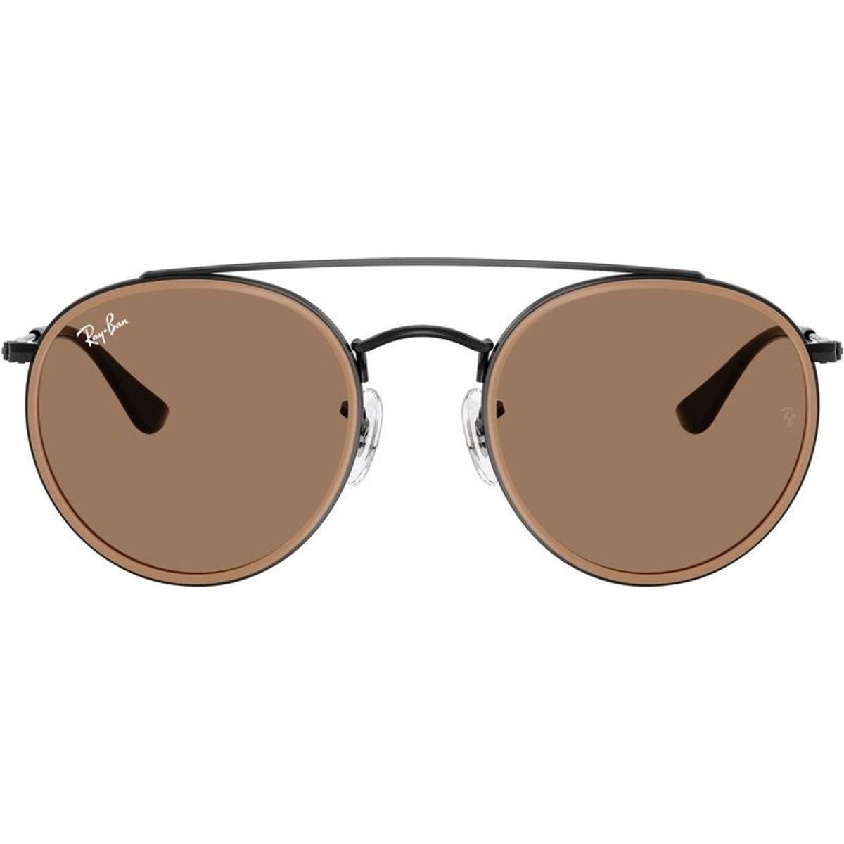 RB3647N, Black/Brown Glass Lenses