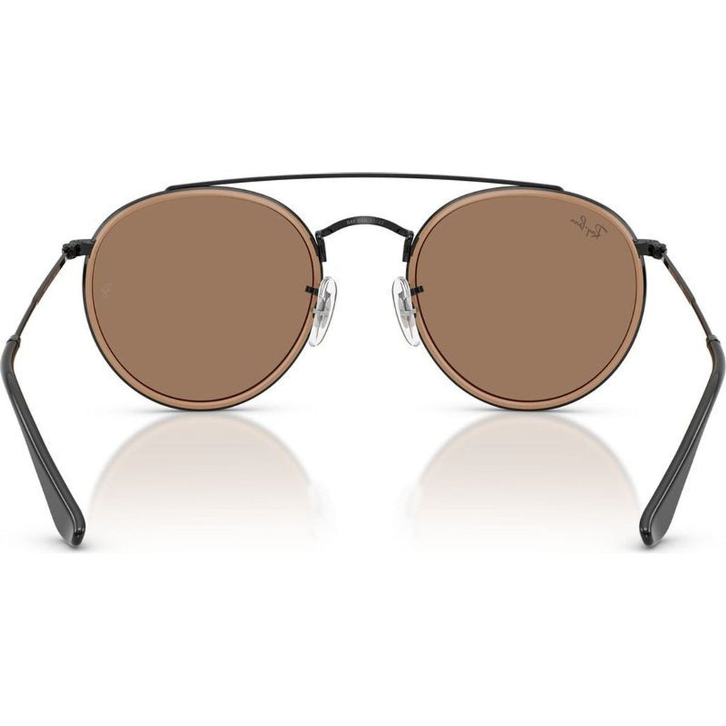 RB3647N, Black/Brown Glass Lenses