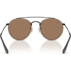 RB3647N, Black/Brown Glass Lenses