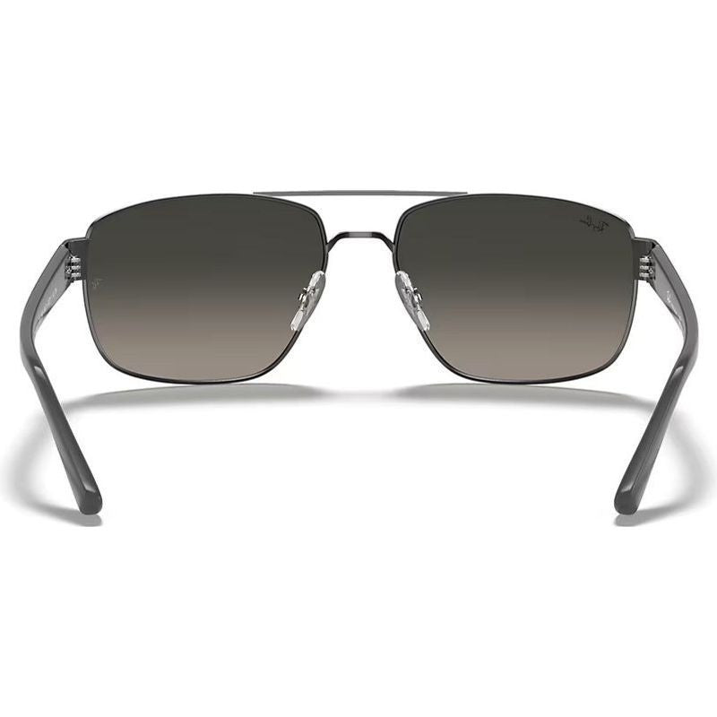 RB3663, Gunmetal/Grey Gradient Glass Lenses
