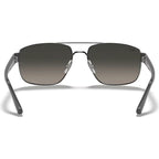 RB3663, Gunmetal/Grey Gradient Glass Lenses