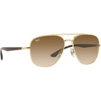 RB3683, Arista/Brown Clear Gradient Glass Lenses
