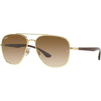 RB3683, Arista/Brown Clear Gradient Glass Lenses