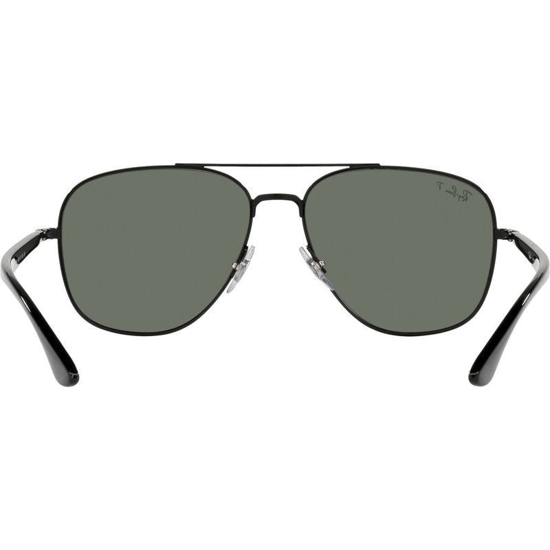 RB3683, Black/Green Polarised Glass Lenses
