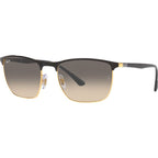 RB3686, Black on Arista/Grey Clear Gradient Glass Lenses