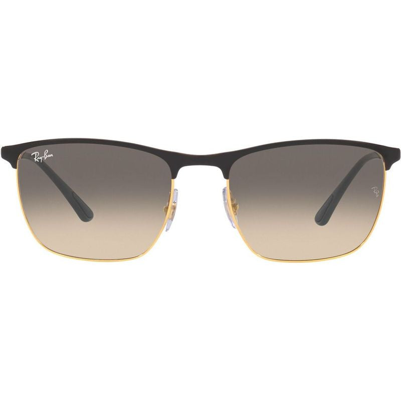 RB3686, Black on Arista/Grey Clear Gradient Glass Lenses