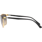 RB3686, Black on Arista/Grey Clear Gradient Glass Lenses