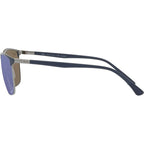 RB3686, Blue on Gunmetal/Blue Mirror Polarised Glass Lenses