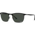 RB3686, Matte Black and Black/Dark Grey Glass Polarised Lenses