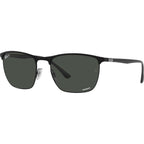 RB3686, Matte Black and Black/Dark Grey Glass Polarised Lenses