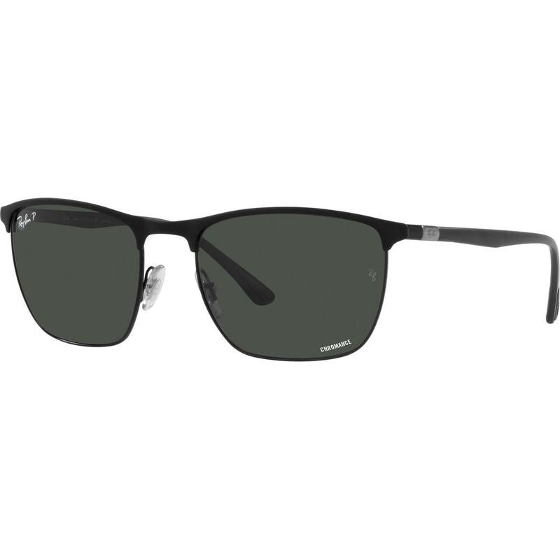 RB3686, Matte Black and Black/Dark Grey Glass Polarised Lenses