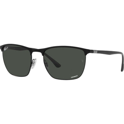 RB3686, Matte Black and Black/Dark Grey Glass Polarised Lenses