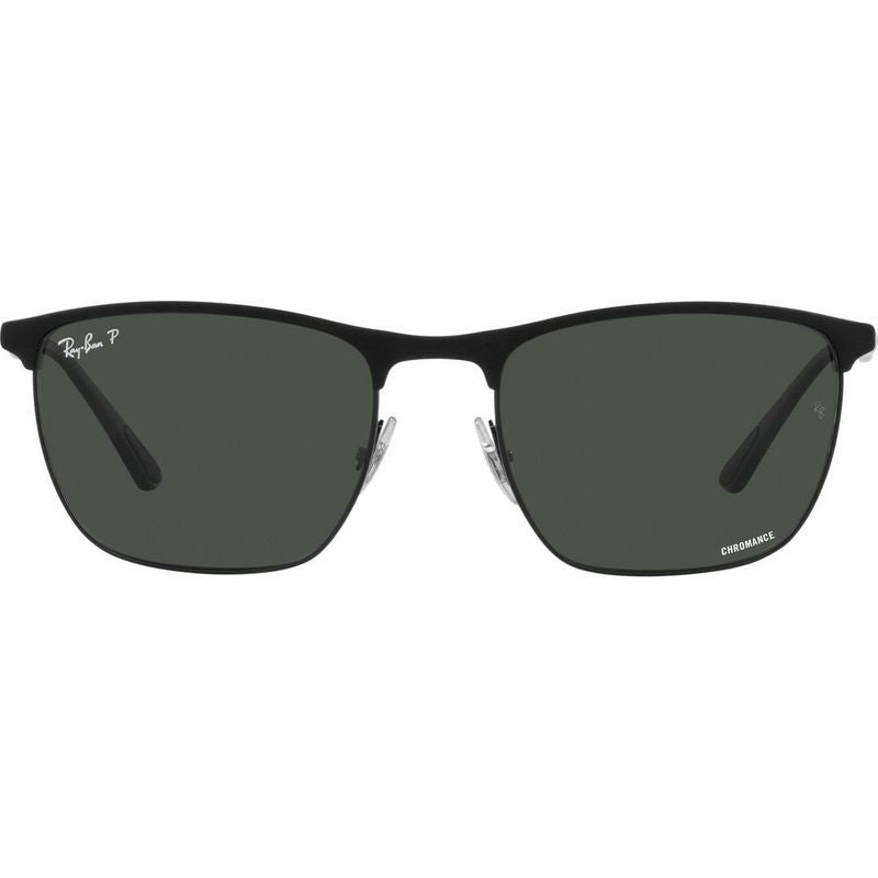 RB3686, Matte Black and Black/Dark Grey Glass Polarised Lenses