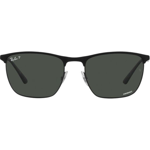 RB3686, Matte Black and Black/Dark Grey Glass Polarised Lenses