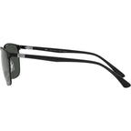 RB3686, Matte Black and Black/Dark Grey Glass Polarised Lenses