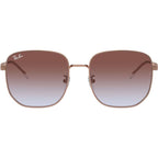 RB3713D, Rose Gold/Violet Gradient Glass Lenses
