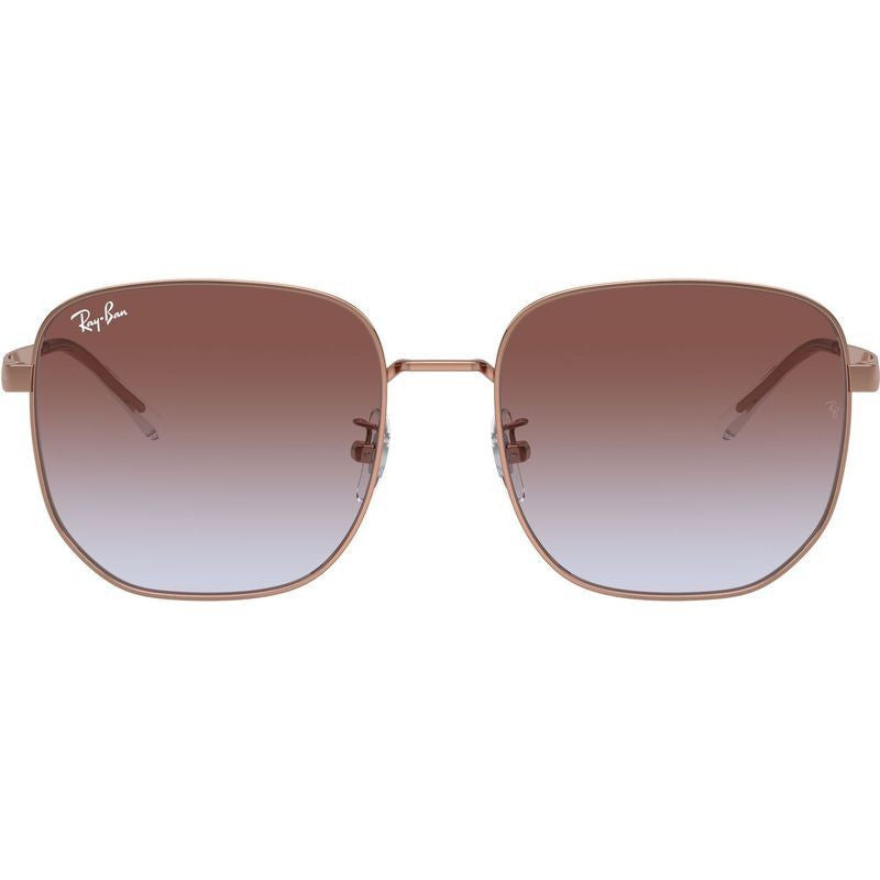 RB3713D, Rose Gold/Violet Gradient Glass Lenses