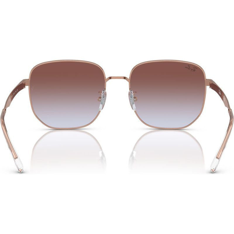 RB3713D, Rose Gold/Violet Gradient Glass Lenses