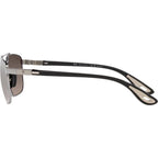 RB3715M, Gunmetal/Silver Mirror Polarised Lenses