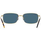 RB3717, Legend Gold/Blue Polarised Glass Lenses 57 Eye Size