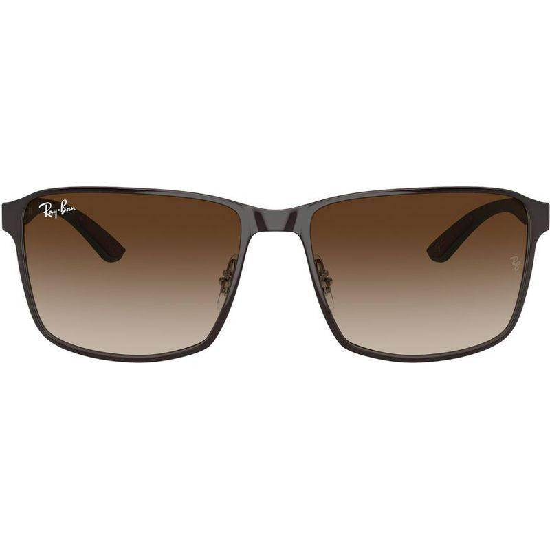 RB3721, Brown on Gunmetal/Brown Gradient Lenses